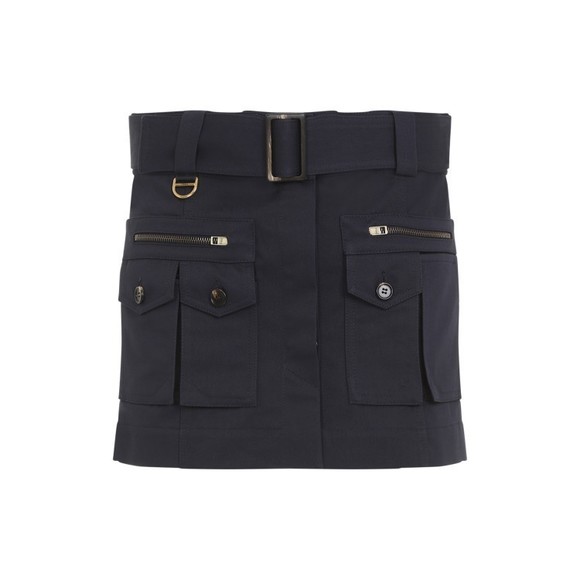 Chloé Blue Cotton Mini Skirt - NWT - Picture 1 of 3